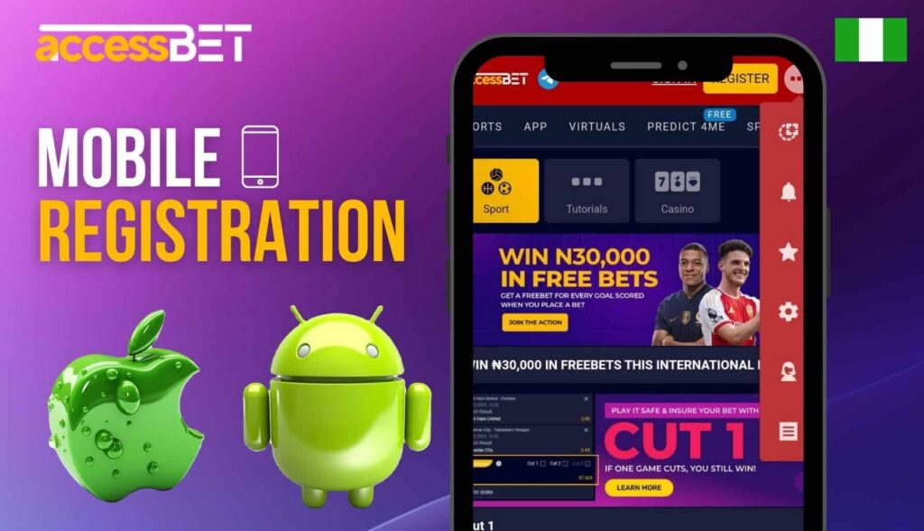 Accessbet Nigeria mobile registration guide