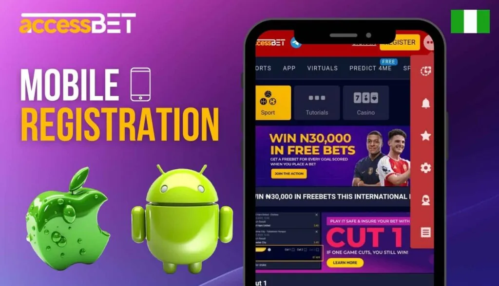 Accessbet Nigeria mobile registration guide