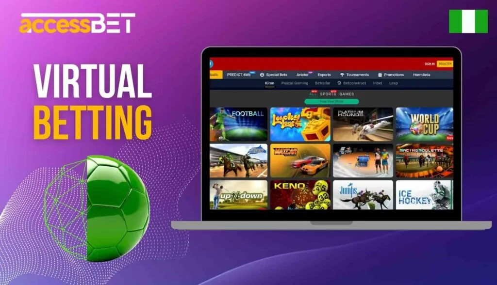 Accessbet Nigeria Virtual betting option review