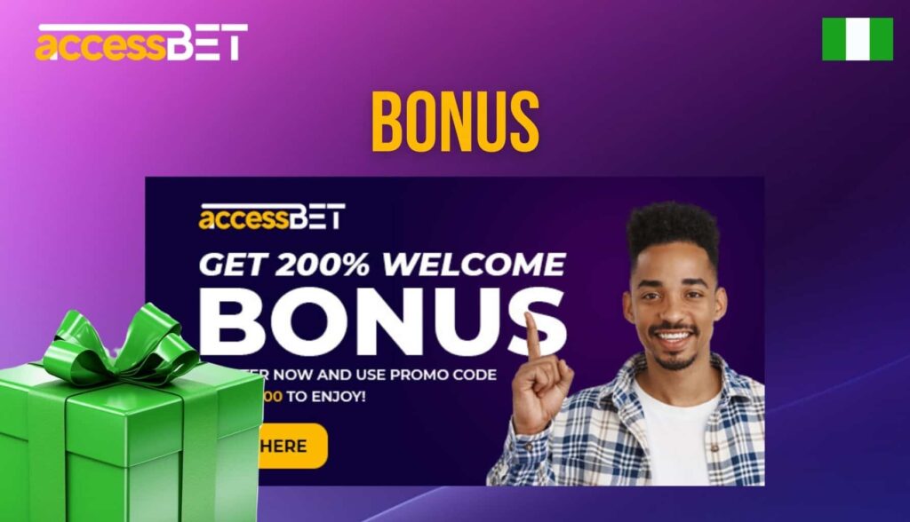 Accessbet Nigeria how to get bonus information