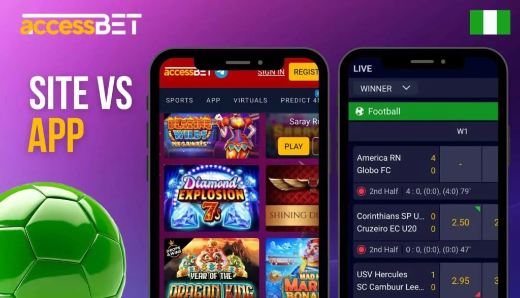 Accessbet Nigeria mobile site vs app discussion