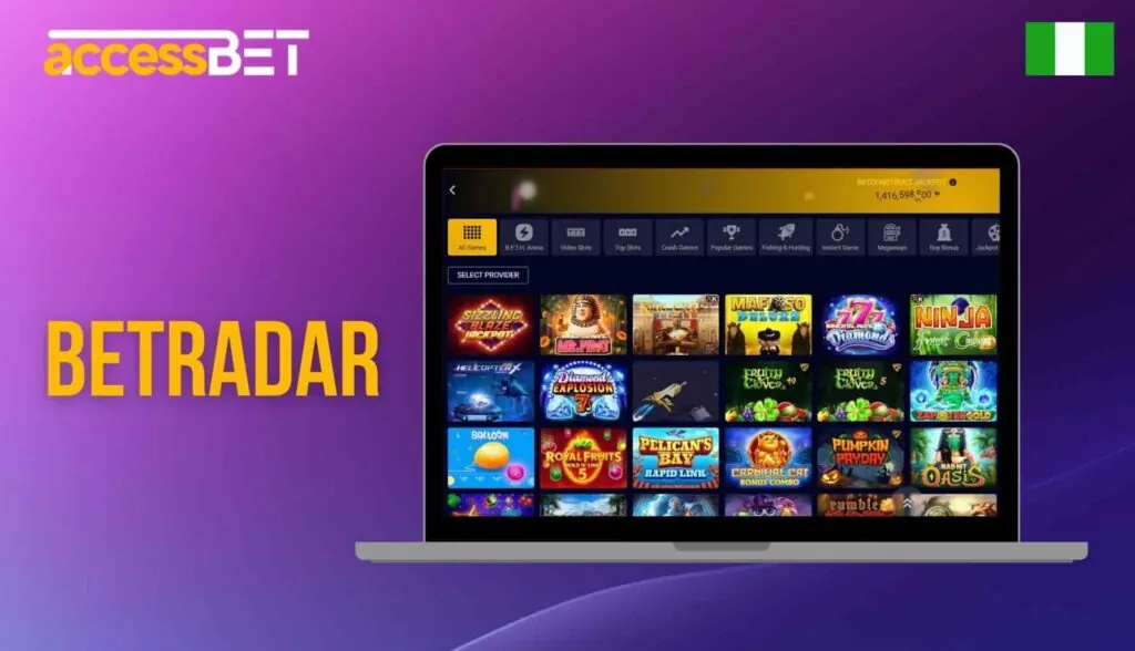 Accessbet Nigeria Betradar casino overview