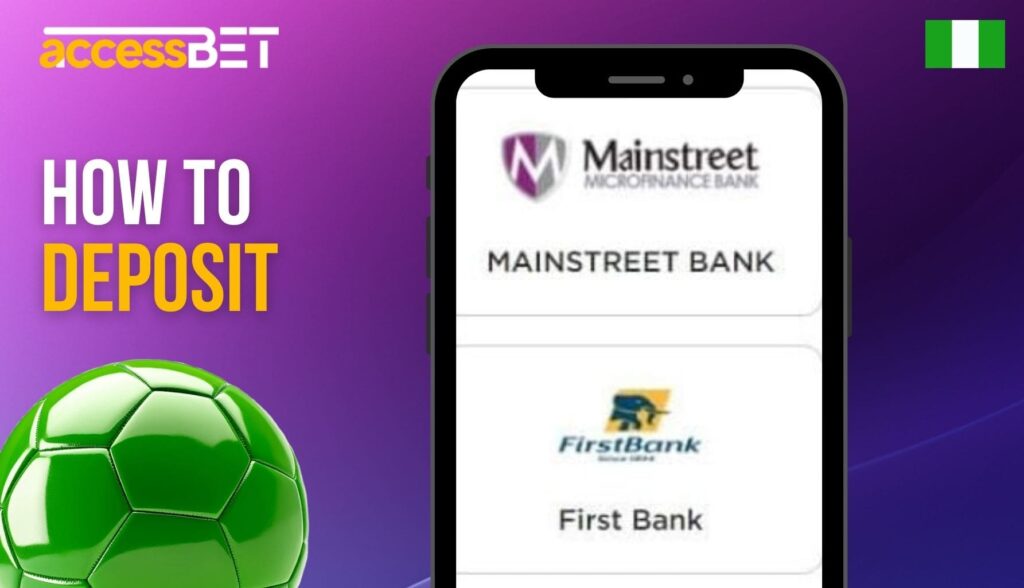 Accessbet Nigeria How to deposit instruction