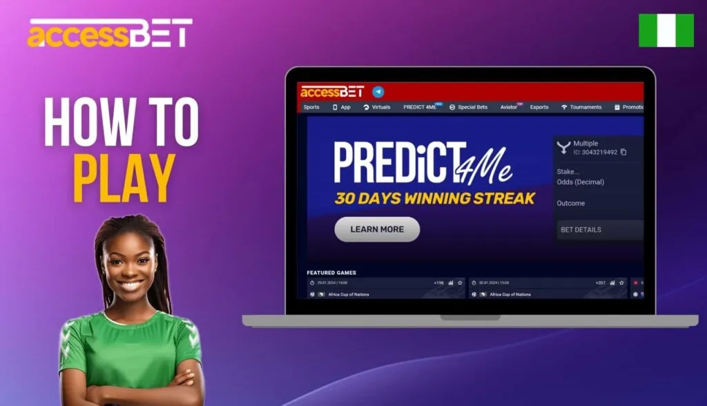 Accessbet Nigeria How to play games guide