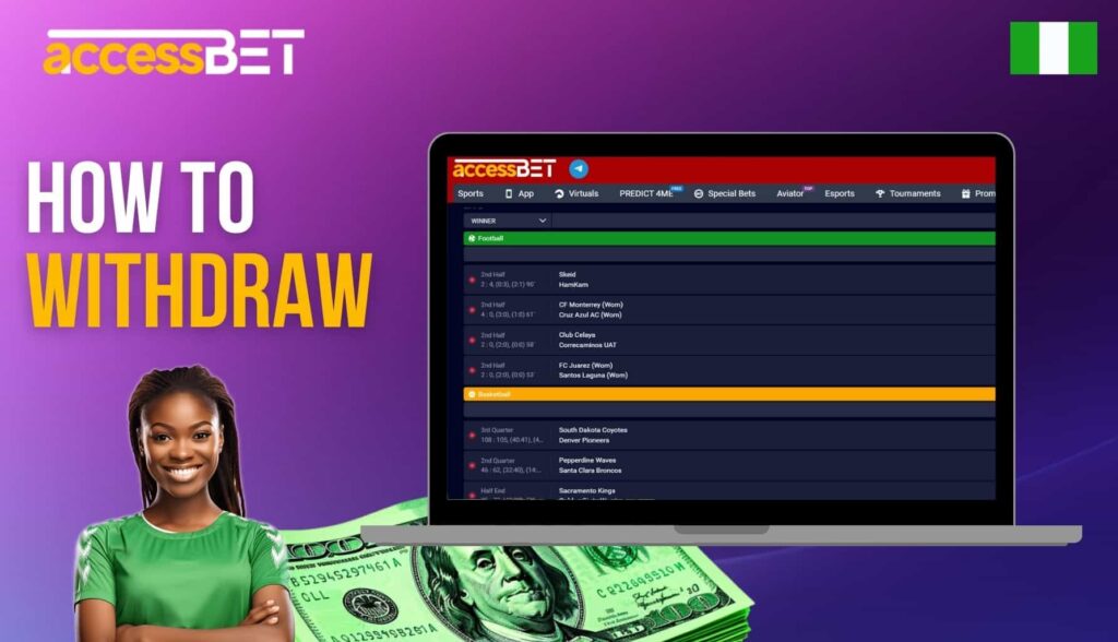 Accessbet Nigeria How to withdraw money guide