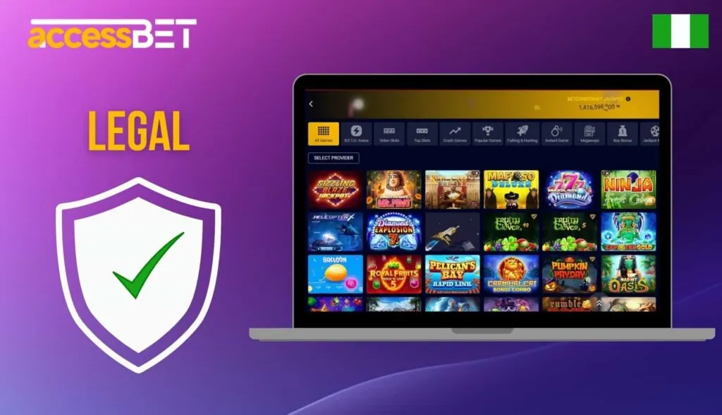 Accessbet Nigeria legal status information in Nigeria