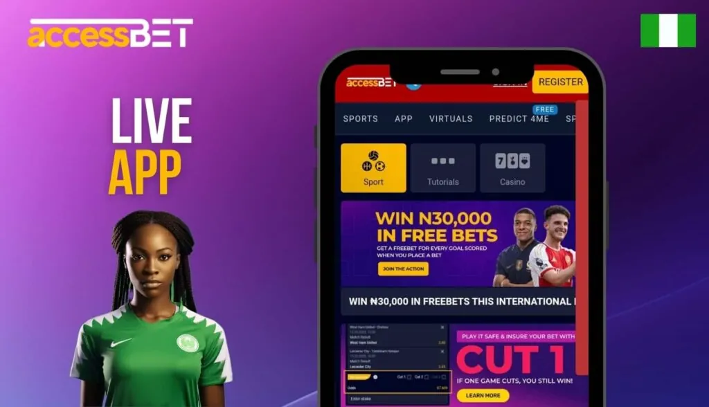 Accessbet Nigeria Live betting app download