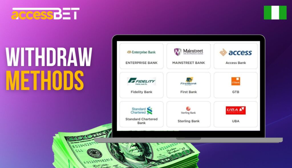 Accessbet Nigeria Withdraw methods review